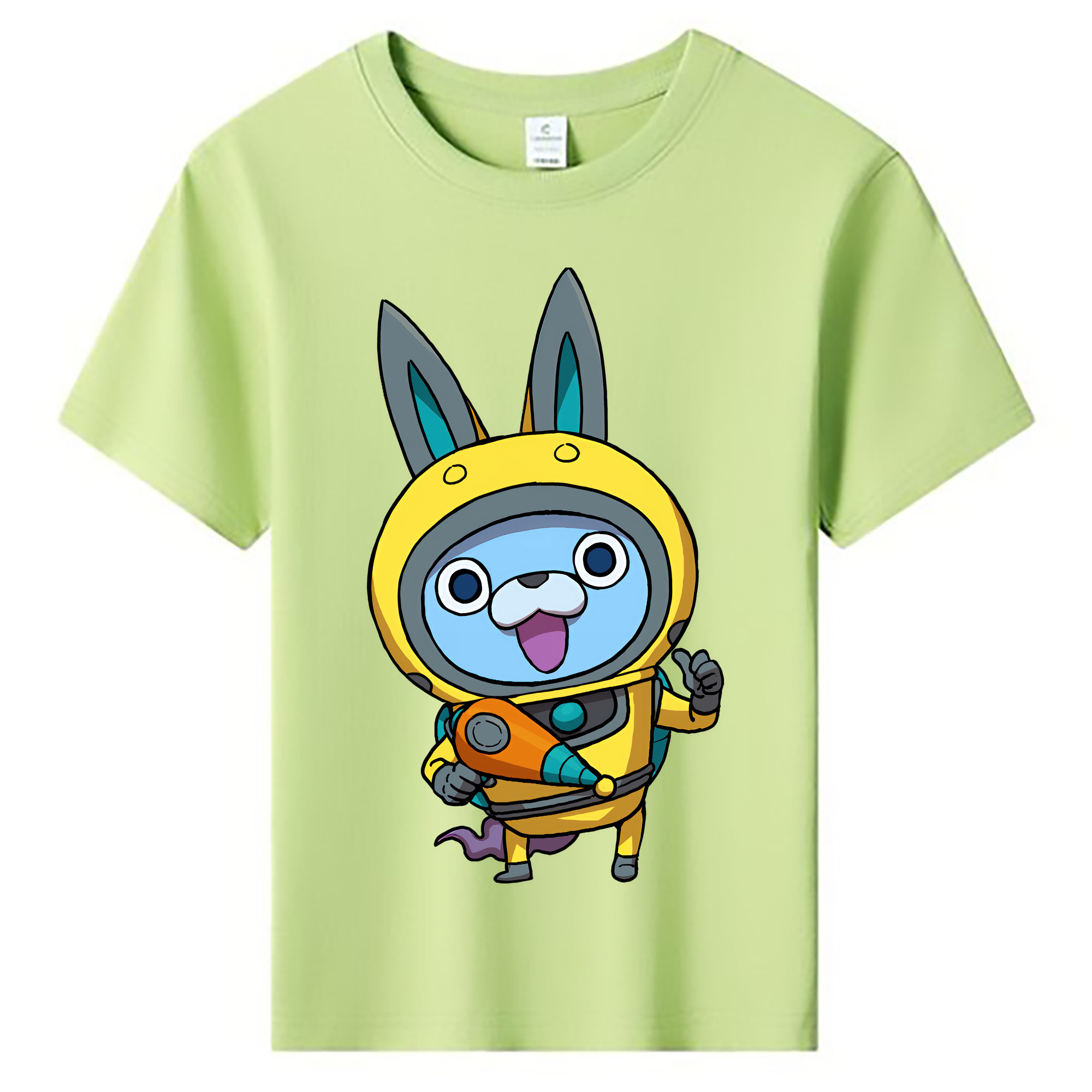 （画像用） 妖怪ウォッチ Yo-kai Watch 綿100％キッズTシャツ（フロントプリント）